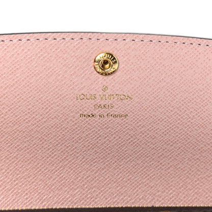 Louis Vuitton Monogram Emilie Wallet Rose Ballerine 6 of 7