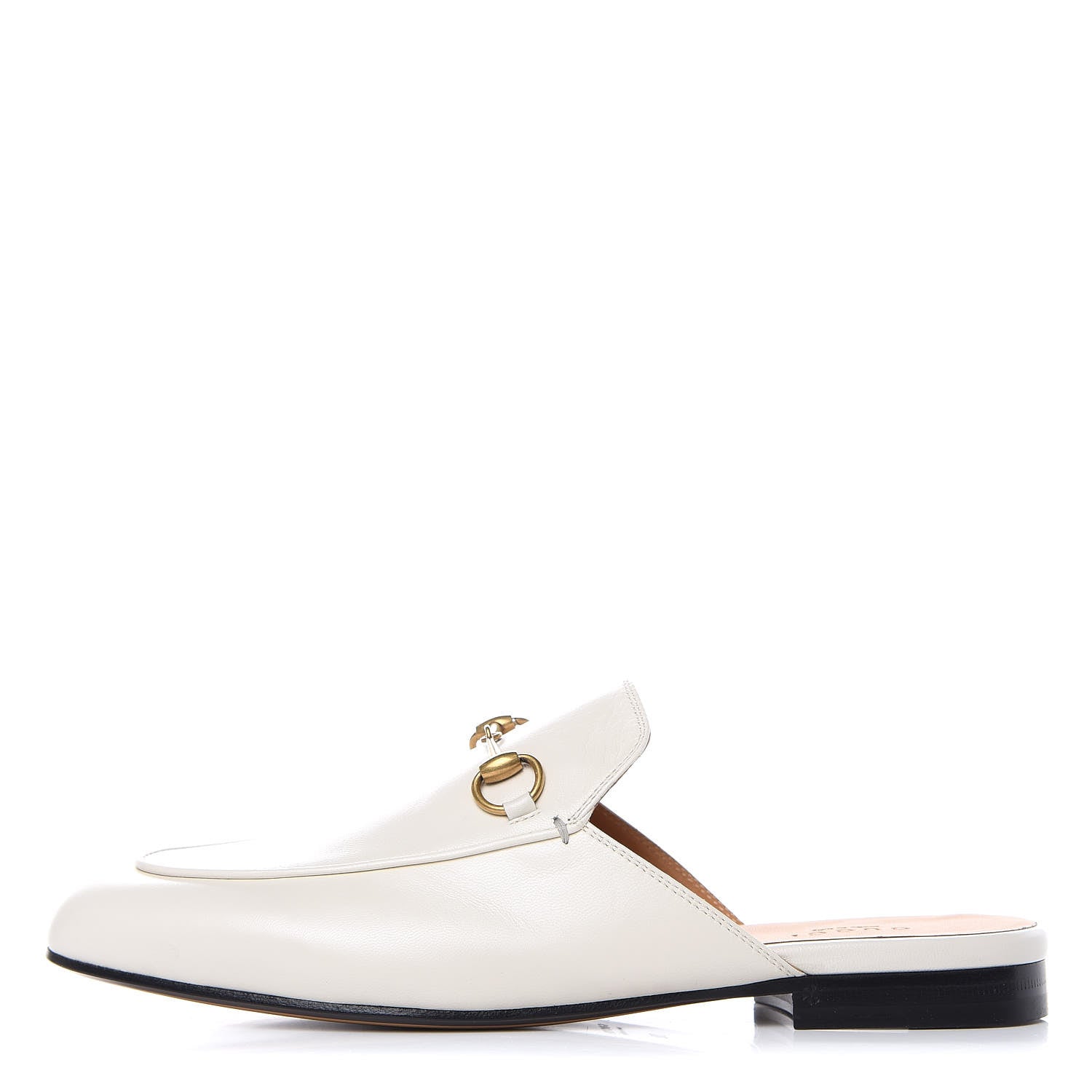 Gucci Malaga Kid Womens Princetown Slippers 38 Mystic White 1 of 10