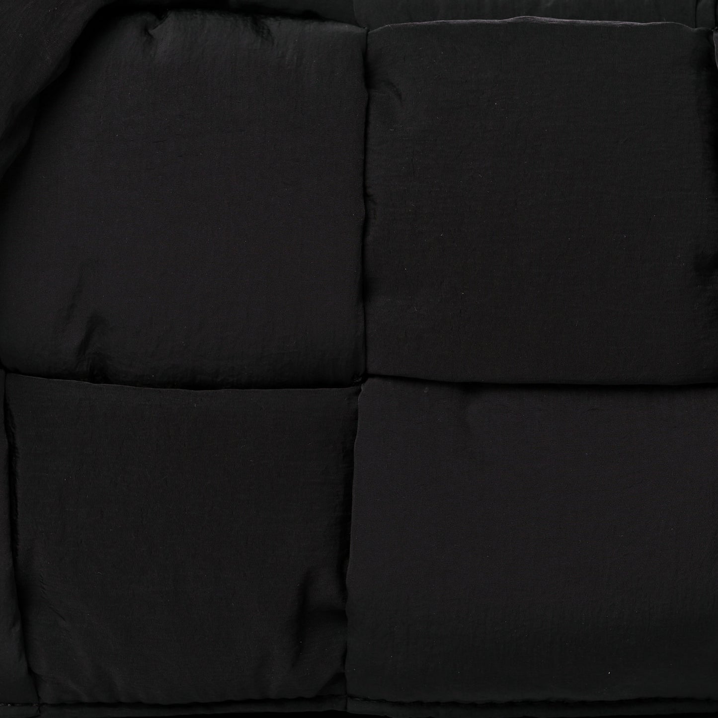 Nylon Intrecciato Padded Tech Cassette Bag Black
