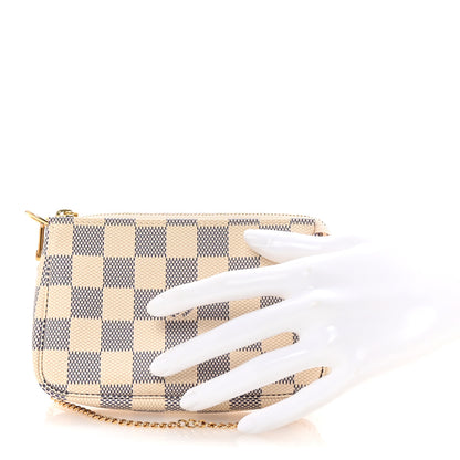 Louis Vuitton Damier Azur Mini Pochette Accessories 2 of 8