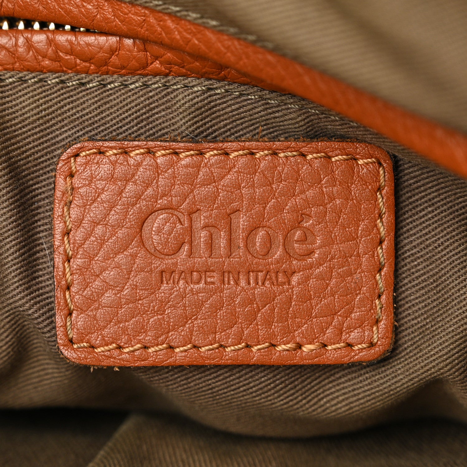 Chloe Calfskin Small Marcie Satchel Tan 6 of 18