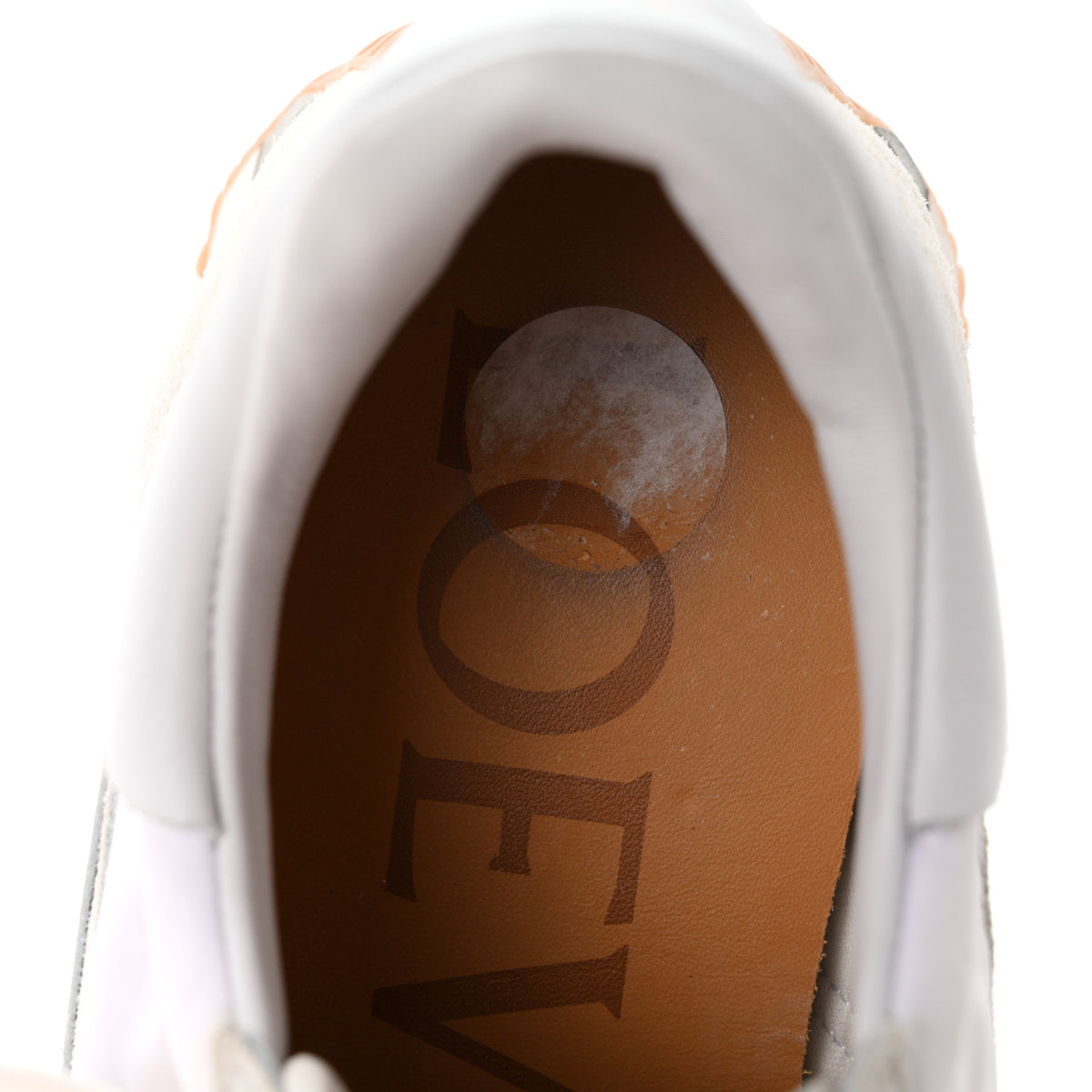 Loewe Nylon Suede Flow Retro Runner Sneakers 38 White 8 of 9