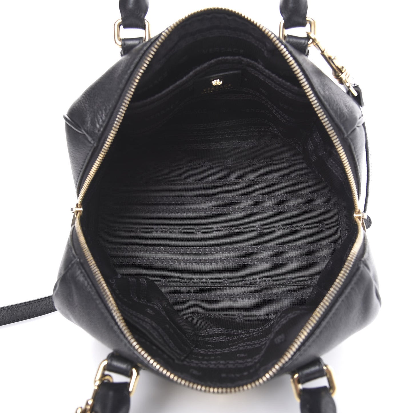 Nappa Palazzo Bowler Black