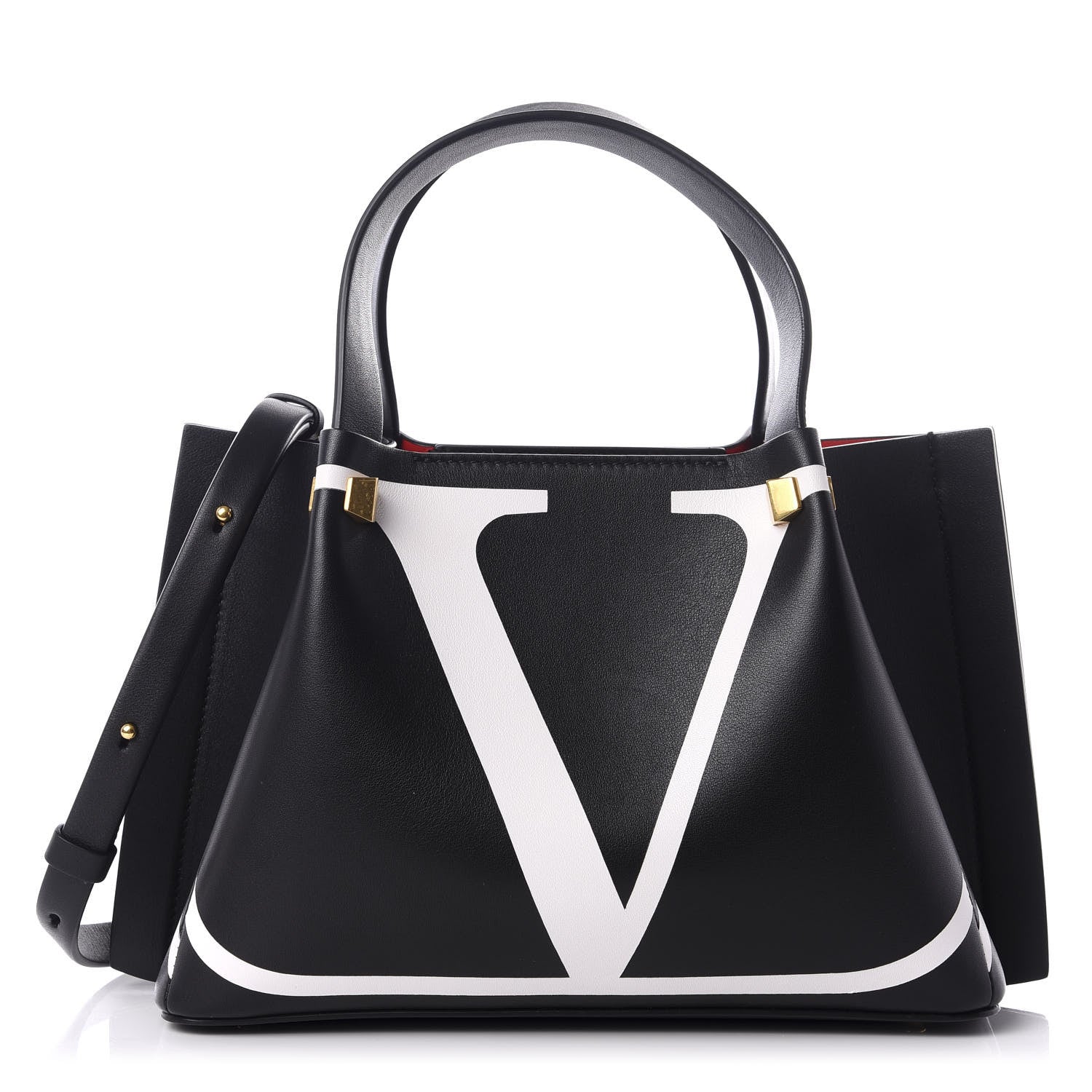 Valentino Garavani Nappa VLogo Small Escape Tote Black 1 of 8