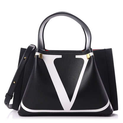 Valentino Garavani Nappa VLogo Small Escape Tote Black 1 of 8