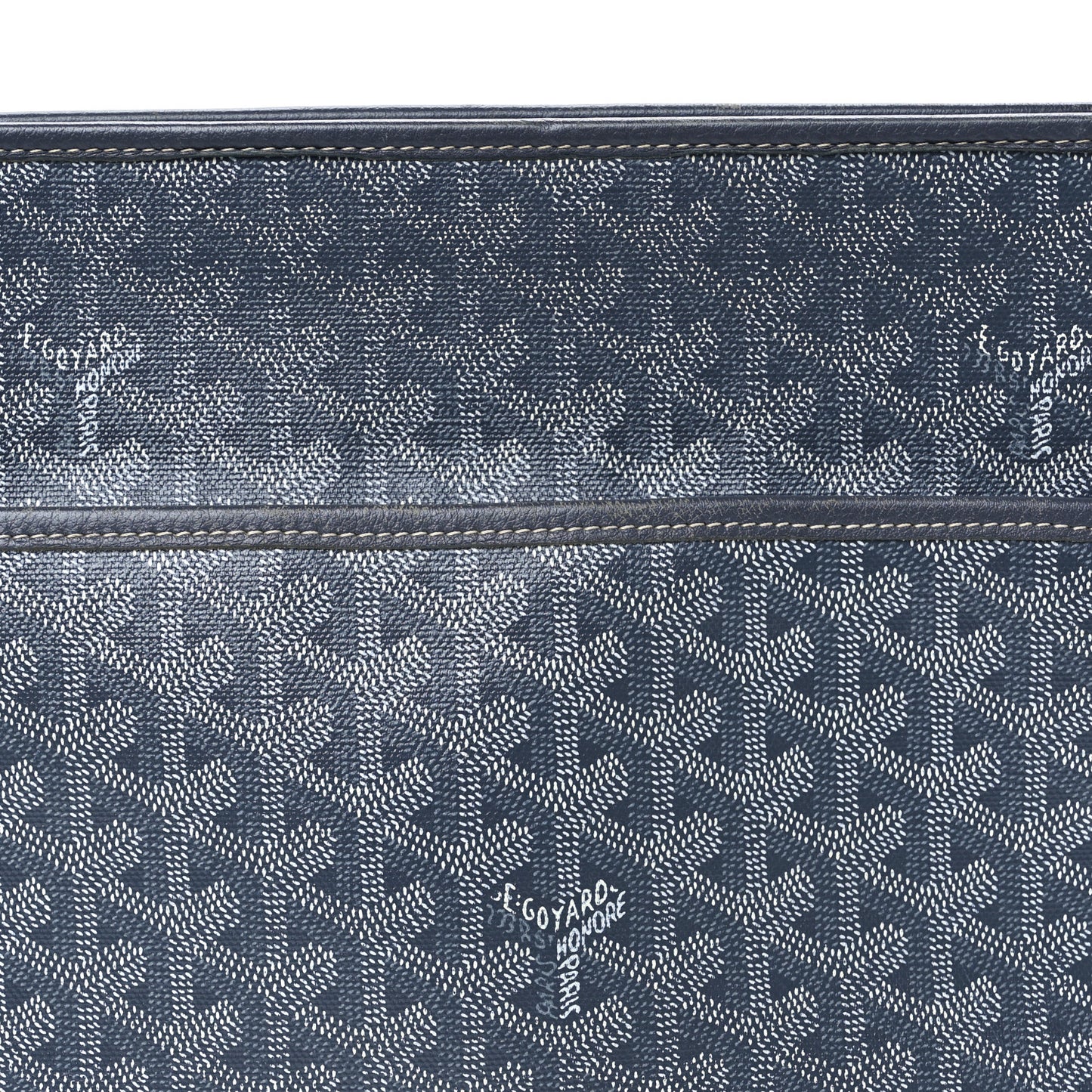 Goyardine Jouvence GM Toiletry Pouch Grey