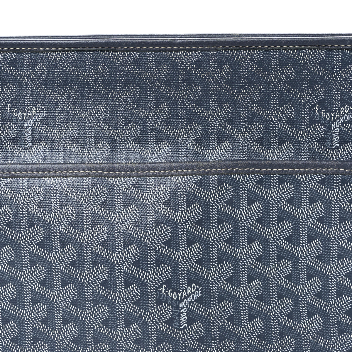 Goyard Goyardine Jouvence GM Toiletry Pouch Grey 9 of 12