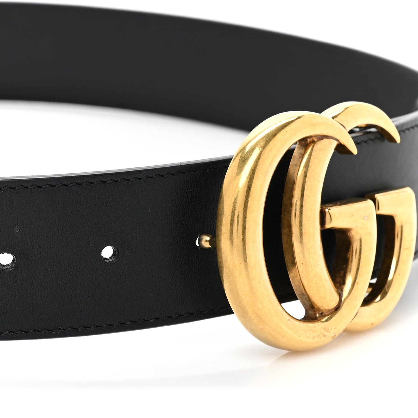 Calfskin Double G 40mm Belt 85 34 Black