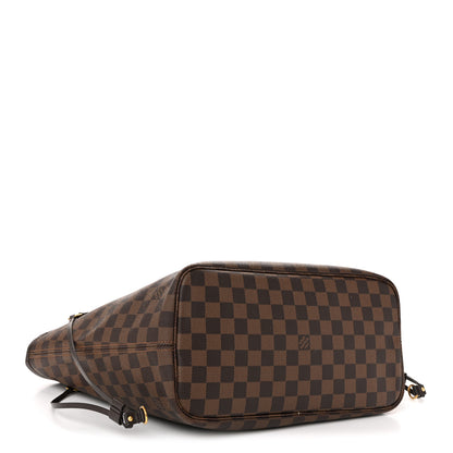 Louis Vuitton Damier Ebene Neo Neverfull MM Rose Ballerine 5 of 12