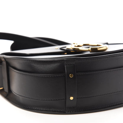 Chloe Calfskin Suede Large Tess Bag Black 6 of 10