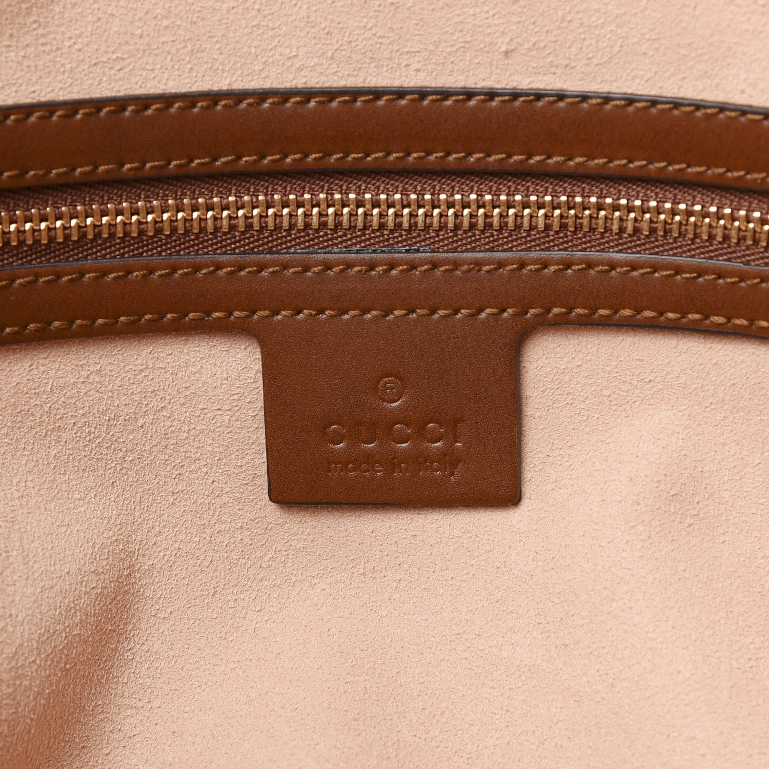 Gucci Soft GG Supreme Monogram Medium Crossbody Tote Beige Cuir 5 of 12