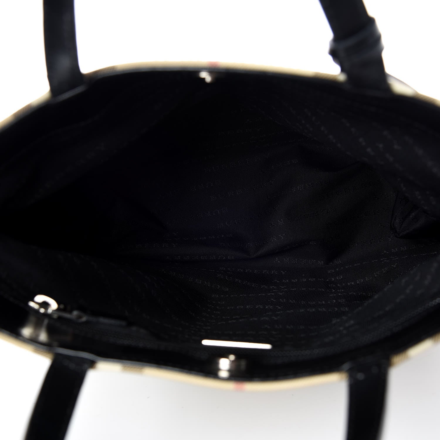 Burberry House Check Medium Tote Black 7 of 14