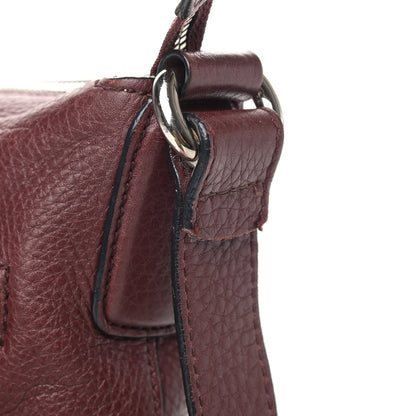 Gucci Pebbled Calfskin Medium Soho Messenger Bag Bordeaux 9 of 14