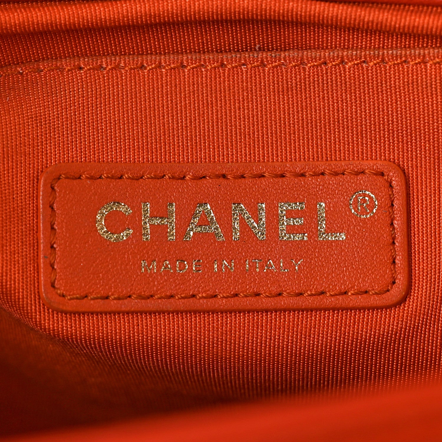 Chanel Calfskin Chevron Quilted Medium Boy Flap Coral 6 of 10
