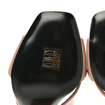 Saint Laurent Patent LouLou 95 Mules 35 Nude 11 of 12