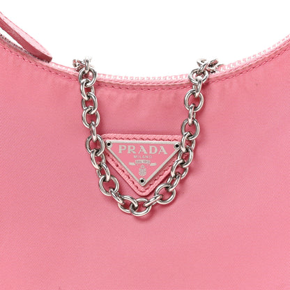 Prada Nylon Re-Edition 2005 Shoulder Bag Begonia 10 of 12