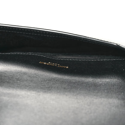 Saint Laurent Smooth Calfskin Monogram Phone Holder Crossbody Black 5 of 9