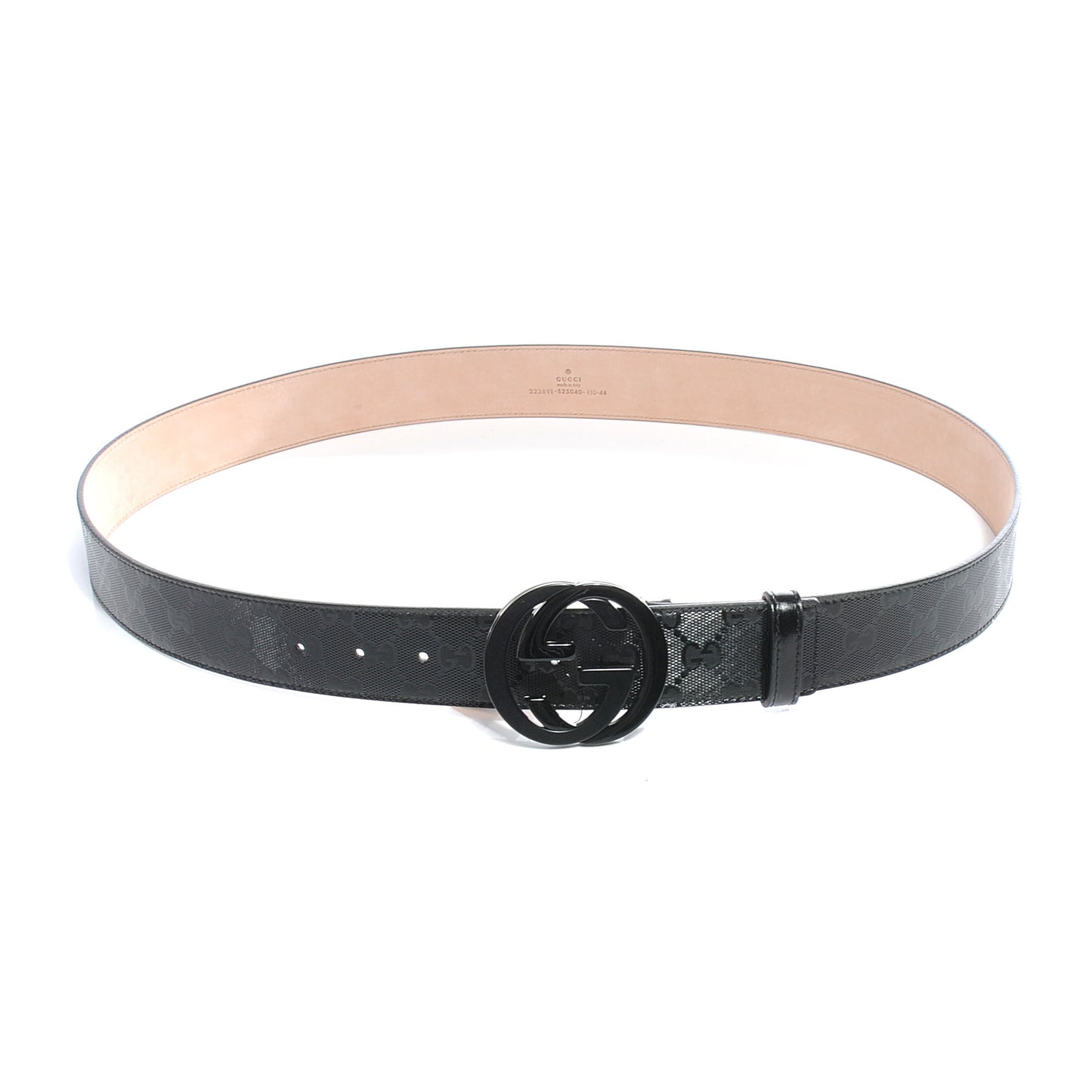 Imprime Monogram GG Belt 110 44 Black