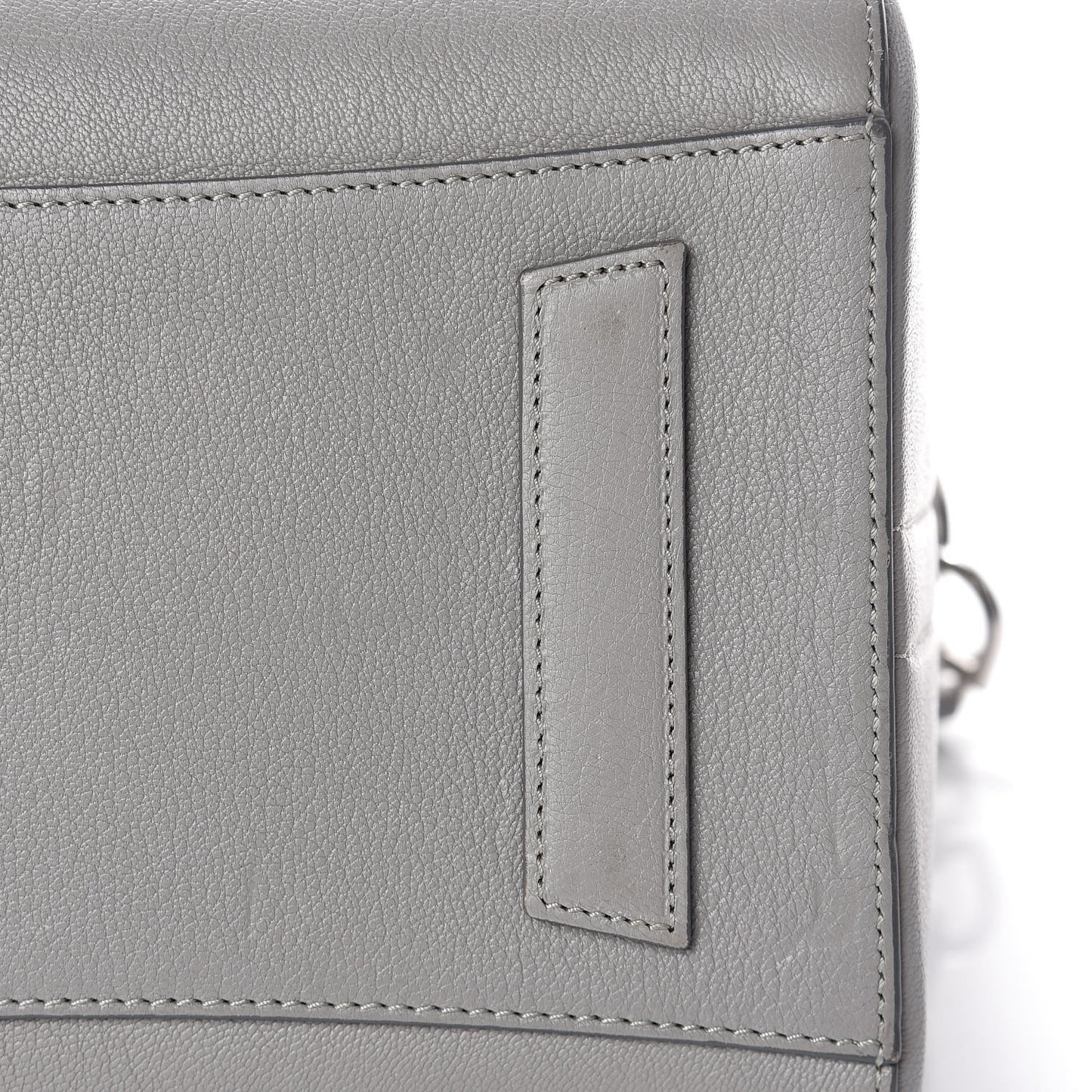 Sugar Goatskin Medium Antigona Pearl Grey