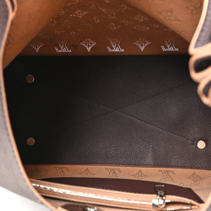 Louis Vuitton Mahina Carmel Hobo Chocolate 5 of 17