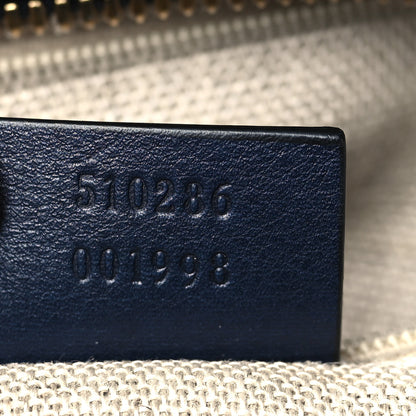 Gucci Microguccissima Medium Crossbody Bag Blue 7 of 9
