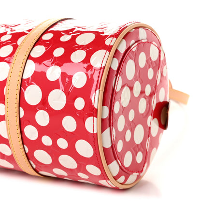 Louis Vuitton Vernis Kusama Infinity Dots Papillon 30 Red 10 of 10
