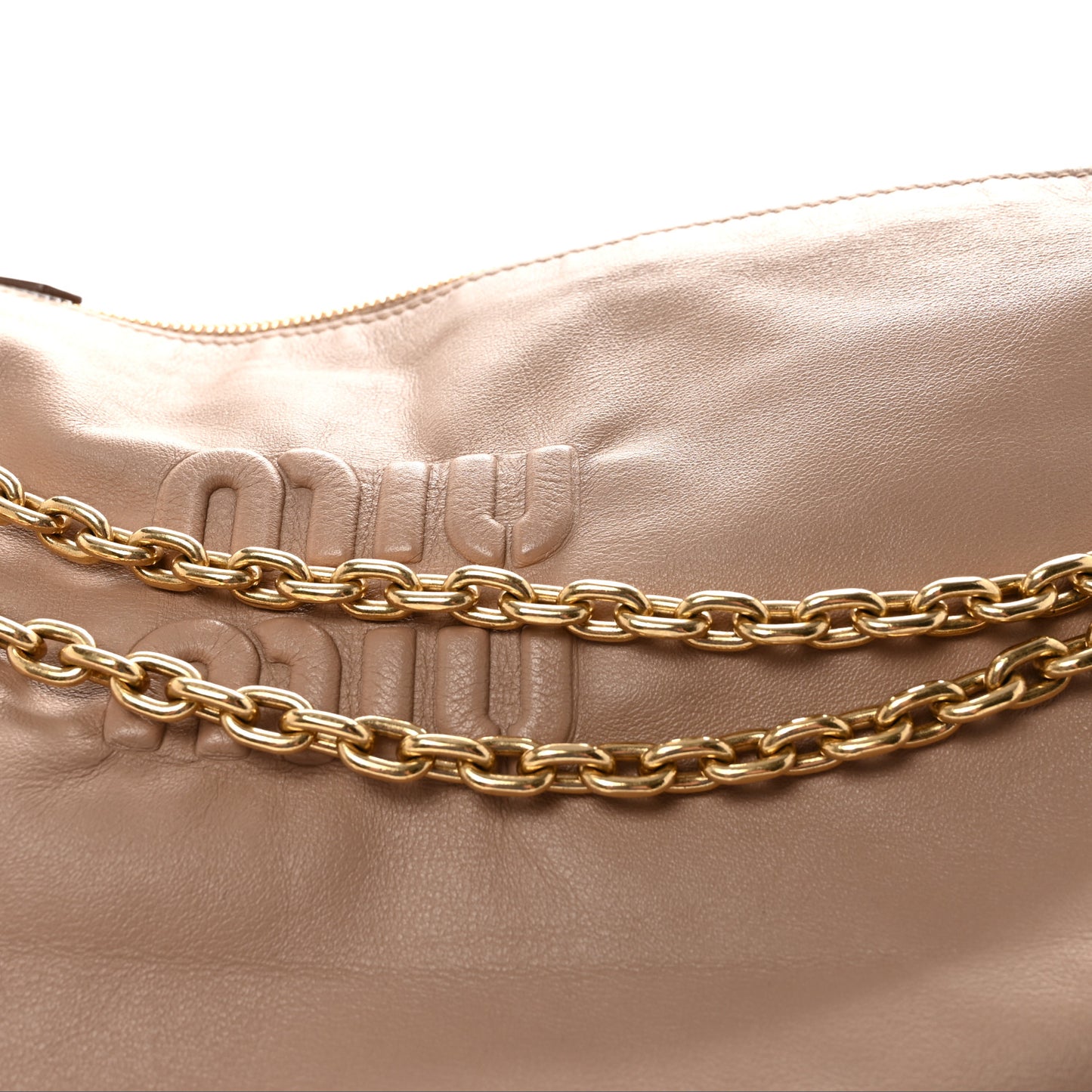 Soft Calf Softy Shoulder Bag Cammeo