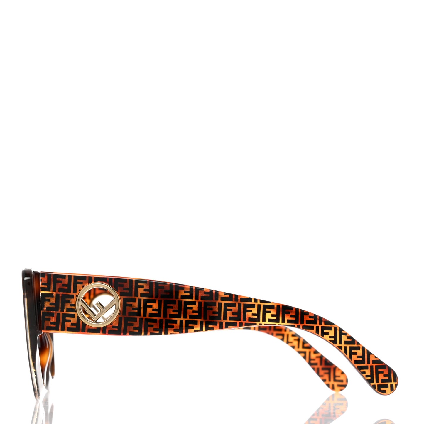 Acetate F is Fendi FF 51mm Cat Eye Sunglasses 0327/S Tortoise Camouflage