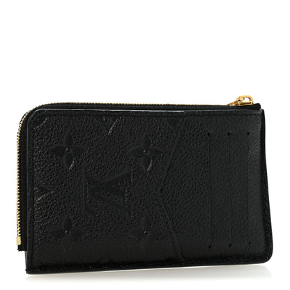 Louis Vuitton Empreinte Recto Verso Card Holder Black 3 of 9