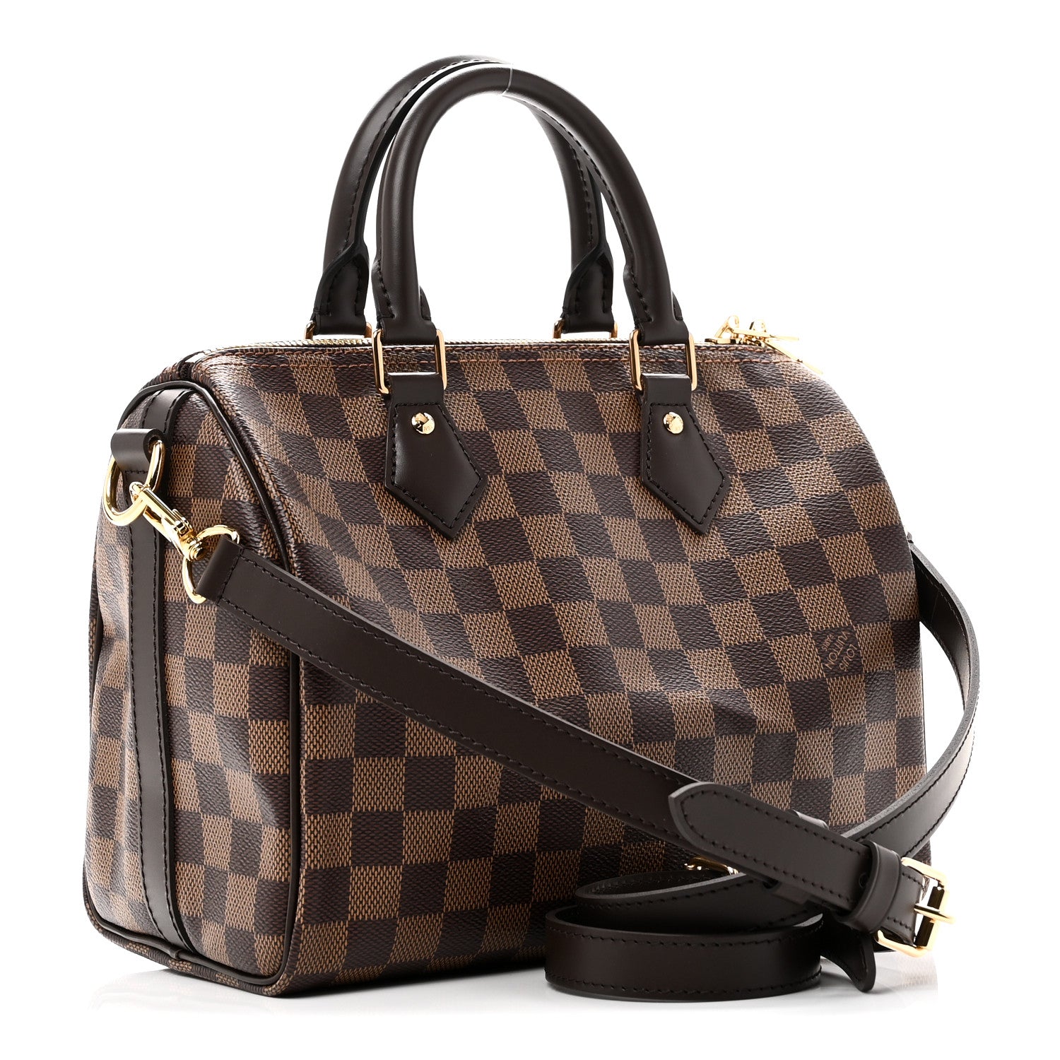 Louis Vuitton Damier Ebene Speedy Bandouliere 25 3 of 9
