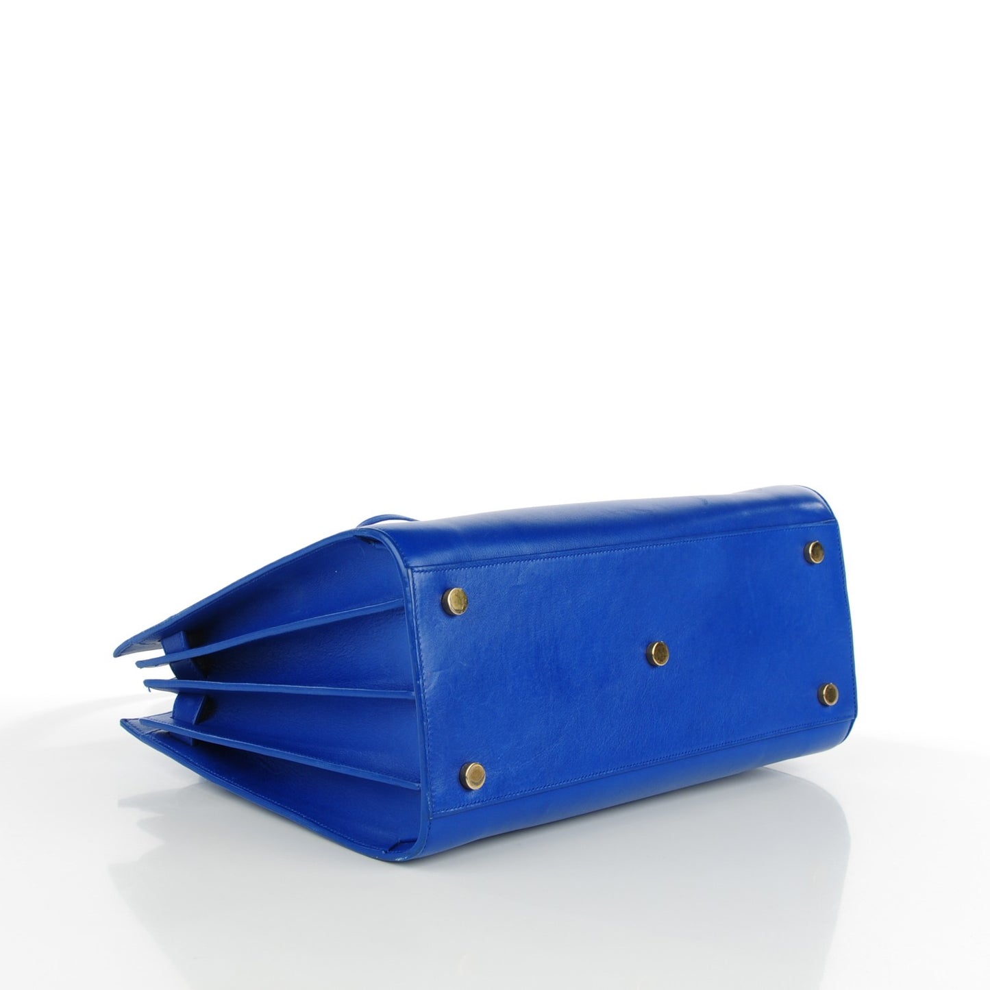 Calfskin Small Sac De Jour Blue Majorelle