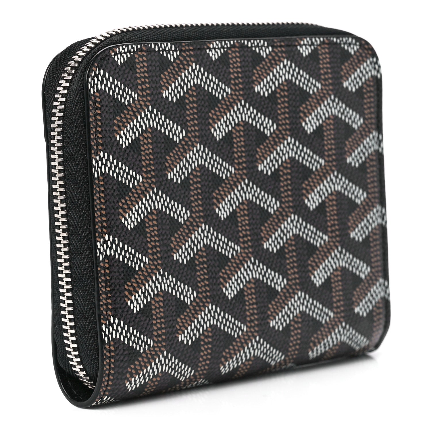Goyard Goyardine Matignon PM Wallet Black 3 of 11