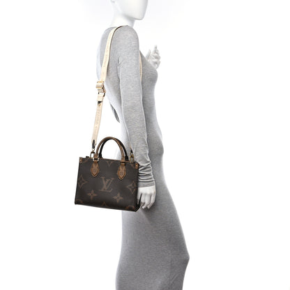 Louis Vuitton Reverse Monogram Giant Onthego PM 2 of 10