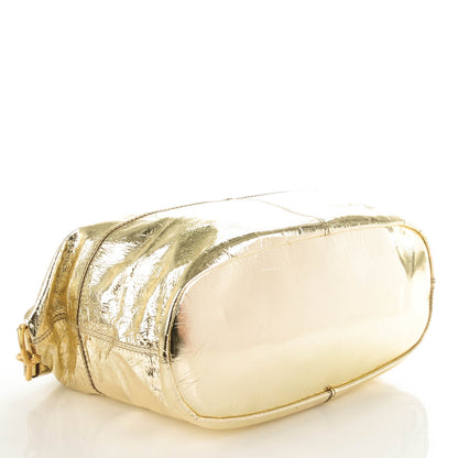Givenchy Metallic Calfskin Medium Nightingale Gold 4 of 8