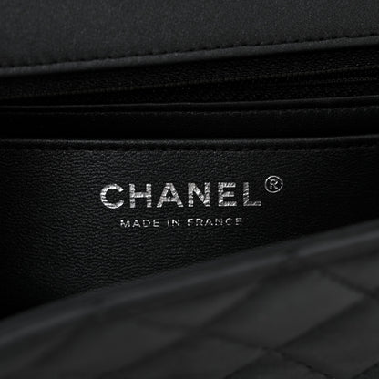 Chanel Pearly Lambskin Quilted Mini Rectangular Flap So Black 6 of 11