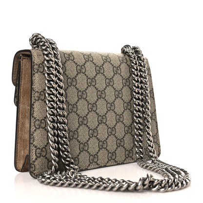 Gucci GG Supreme Monogram Mini Dionysus Shoulder Bag Taupe 3 of 10