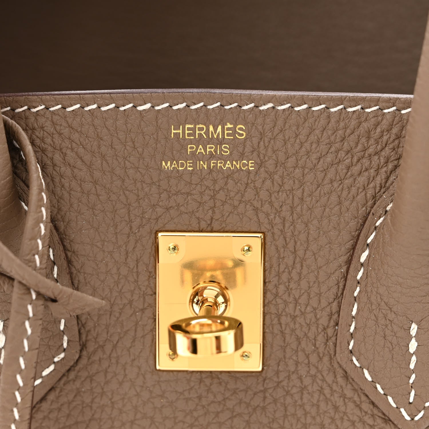 Hermes Togo Birkin 25 Etoupe 6 of 11