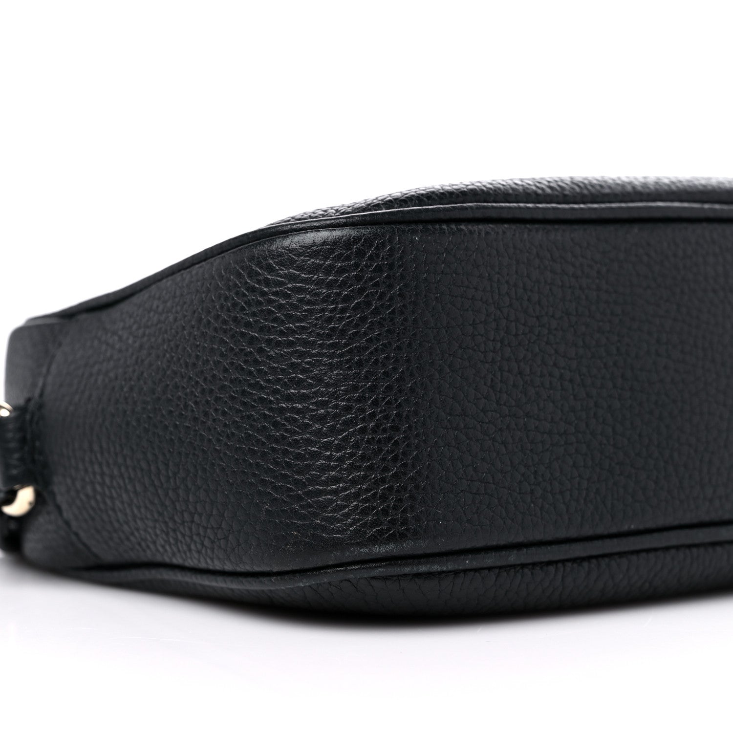 Gucci Pebbled Calfskin Small Soho Disco Bag Black 9 of 13