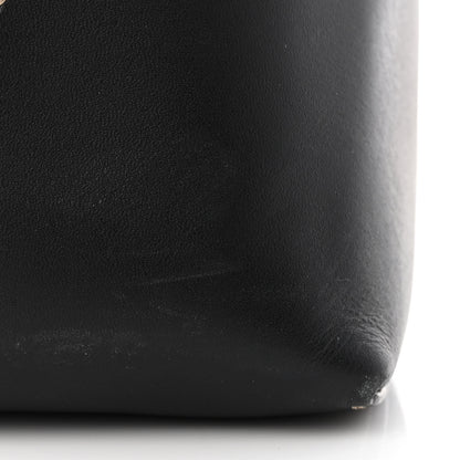 Fendi Canvas Vitello King Logo Embroidered Medium By The Way Boston Bag Grezzo Black 12 of 12