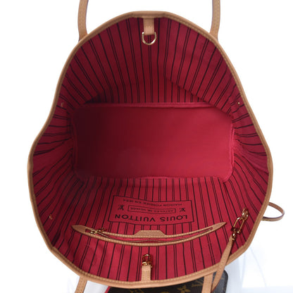 Louis Vuitton Monogram Bay Neverfull MM Rose Ballerine Poppy 6 of 10
