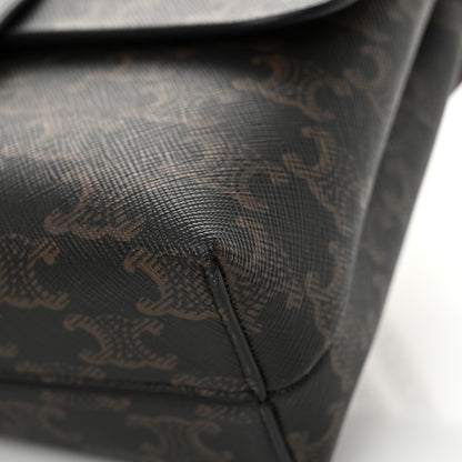 Celine Triomphe Canvas Medium Victoire Tan 10 of 11