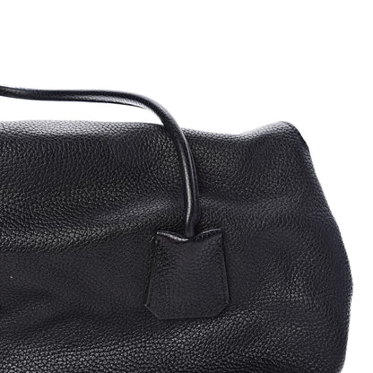 Burberry London Grainy Calfskin Medium Baynard Tote Black 18 of 20