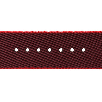 Hermes Nylon Weave Apple Watch Single Tour Band 40mm Rouge De Coeur Rouge H 3 of 8