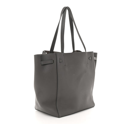 Celine Soft Grained Calfskin Small Belt Cabas Phantom Medium Grey 3 of 11