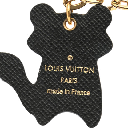 Louis Vuitton Calfskin Animal Family Charm Key Holder 3 of 4