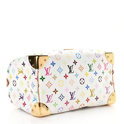 Louis Vuitton Monogram Multicolor Speedy 30 White 4 of 11