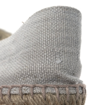 Chanel Linen CC Espadrilles 37 Beige Black 11 of 13