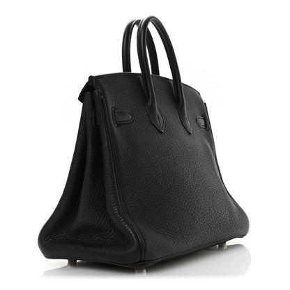 Hermes Togo Birkin 25 Black 3 of 12