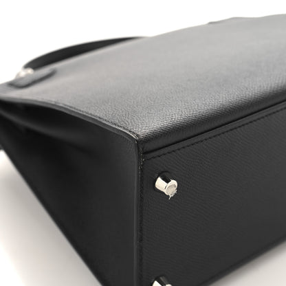 Hermes Epsom Kelly Sellier 28 Black 11 of 14