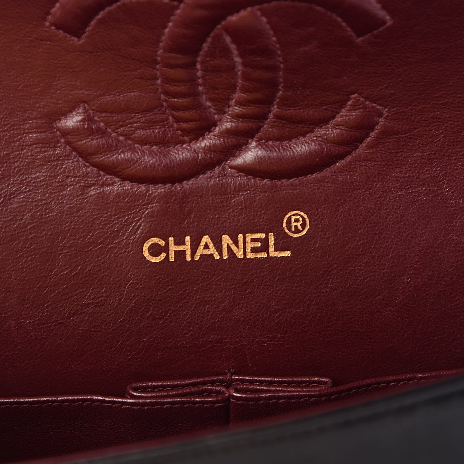 Chanel Lambskin Quilted Medium Double Flap Black 6 of 18